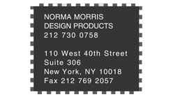 NORMA MORRIS DESIGN PRODUCTS