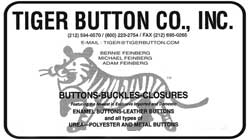 TIGER BUTTON COMPANY, INC.