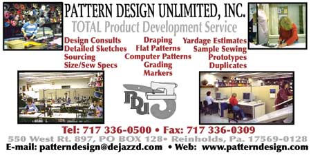PATTERN DESIGN UNLIMITED, INC.