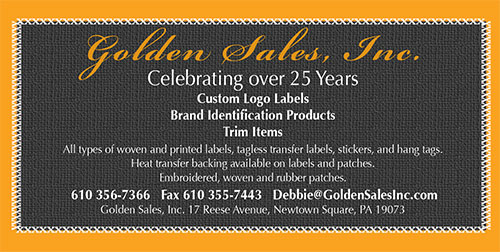 GOLDEN SALES, INC.