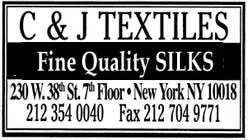 C & J TEXTILES INC.