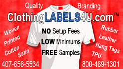 CLOTHING LABELS 4U. COM