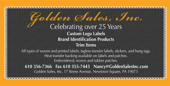 GOLDEN SALES, INC.